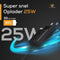Golden Sound 25W Snellader - USB-C Oplader - 1,5 meter draad - Zwart