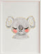 Schilderij Crochetts 33 x 43 x 2 cm Koala