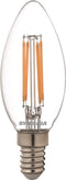 Ledlamp - Kaars - E14 - 470 lm - mat - dimbaar - 1