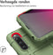 iMoshion Hoesje Geschikt voor Sony Xperia 10 V Hoesje Siliconen - iMoshion Rugged Shield Backcover - Groen