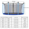 Coast Reserve - Veiligheidsnet Trampolines - Ø427 cm - 180 cm Hoog - Zwart