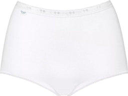sloggi Basic+ - Dames Maxi slip - Perfecte pasvorm en ongelooflijk draagcomfort - Wit