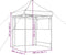 vidaXL - Partytent - inklapbaar - pop-up - met - 2 - zijwanden - zwart