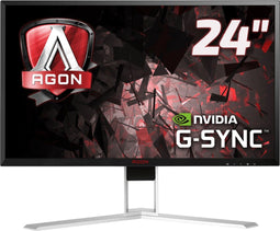 AOC AGON AG241QG - WQHD Gaming Monitor - 165Hz 1ms - Rood Zwart