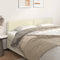 vidaXL - Hoofdborden - 2 - st - 80x5x78/88 - cm - kunstleer - crèmekleurig