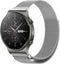 iMoshion Bandje Geschikt voor Huawei Watch GT Pro, Huawei Watch GT 2e Sport (46mm), Huawei Watch GT 2 - iMoshion Milanese Watch bandje - Zilver