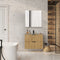 Atlantic wastafelonderkast Raff eik ribbelfront 80 x 45,2 x 63,5 cm