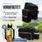 MIVELO Fietstas Bagagedrager - Geïsoleerd - Tot 20L - Waterafstotend - Zwart - 40 x 22 x 20 cm