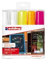 Edding - Krijtstift edding 4090 window blok 4-15mm assorti