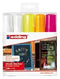 Edding - Krijtstift edding 4090 window blok 4-15mm assorti