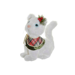 Decoratieve figuren DKD Home Decor Polyester Katje (19 x 10 x 20 cm)