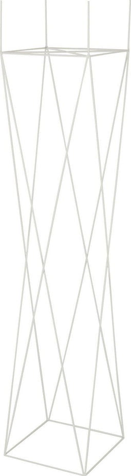 J-Line staander Kruis - metaal - wit - large - 145 cm hoog