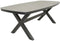 Davos tuintafel - Eettafel - Deens ovaal 200x100 cm - antraciet