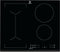 ELECTROLUX LIV6343 - Kookplaat - 4 branders - 7350W - Glascoating - Zwart