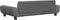 vidaXL Kinderbank 100x54x33 cm fluweel donkergrijs