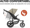 Hauck Runner 3 - Buggy - XL-luchtwielen - Vering - Olive