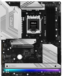 ASRock B850 Pro RS - Moederbord ATX - AMD Socket AM5 - 4x DDR5 - 256 GB maximum geheugen