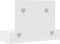 vidaXL - Wandgemonteerde - Kaptafel - Wit - 100x40x70 - cm