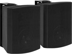 vidaXL Stereoluidsprekers wandmontage 2 st 120 W zwart