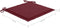 vidaXL - Tuinstoelkussens - 4 - st - 50x50x3 - cm - oxford - stof - wijnrood