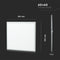 V-TAC VT-6060 - LED Paneel - 60x60 cm