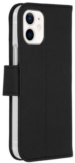 Accezz iPhone 12 Mini - Flip cover - Krasbestendig Schokbestendig - Zwart