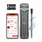 Vulpes Goods® Kitchen Elite - Draadloze BBQ Vleesthermometer - 80m bereik - Smart alarm - RVS