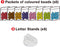 Aquabeads Thema navulling Alfabet set- educatief-leer t alfabet- 520 parels