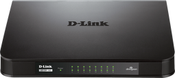D-Link GO-SW-16G - Gigabit Netwerkswitch - 16x 10/100/1000 Mbps poorten