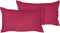 SASSAFRAS - Set van 2 kussens - Rood - 30 x 45 cm - Linnen