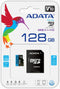ADATA Premier - microSDXC UHS-I Class 10 V10 A1 128GB - Leessnelheid 85 MB/s - Zwart Blauw