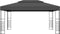 vidaXL - Prieel - 3x4 - m - antraciet