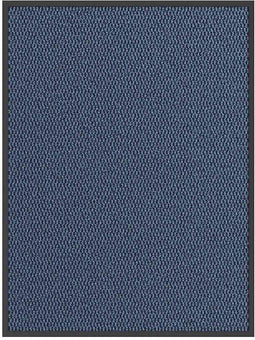 vidaXL - Deurmat - 80x120 - cm - blauw