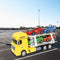 MGM - Transportwagen + (4 voertuigen) Voiture - Camion de transport friction (+ 4 véhicules)