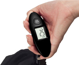 Benson Digitale bagageweegschaal - 40 kg - nauwkeurig - compact - zwart of grijs