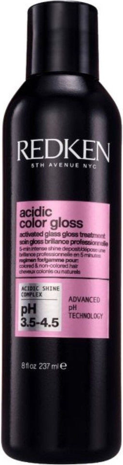Redken Acidic Color Gloss Activated Glass Gloss Treatment - Glans Verzorging - Gekleurd Haar - 237 ml