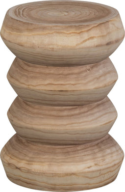 WOOOD Babs Kruk - Hout - Naturel - 41x31x31