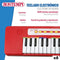 Toetsenbord Bontempi 47 x 3,5 x 13 cm (6 Stuks)