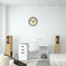 Wandklok 35cm - Stil - Zwart/Multikleur - ABS - nXt 'Bit'