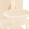 vidaXL - Kattenmeubel - met - sisal - krabpalen - 180 - cm - crèmekleurig