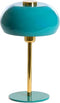 Light & Living Tafellamp Surin - 34cm - Blauw/Goud