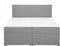 SENATOR - Boxspringbed - Grijs - 180 x 200 cm - Polyester