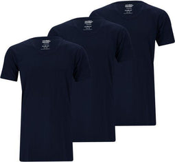 Comfort Essentials - T-Shirts Heren - Extra Lang - V Hals - Navy XXL - 3 Pack