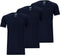 Comfort Essentials - T-Shirts Heren - Extra Lang - V Hals - Navy XXL - 3 Pack