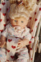 Konges Sløjd Poppenwagen/Doll Stroller/Buggy - Amour Rouge