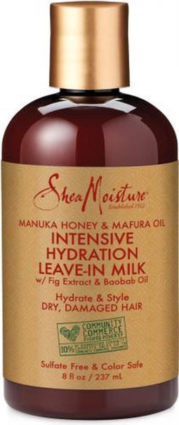 Shea Moisture Manuka Honey & Mafura Oil Intensive Hydration Leave-in Milk 237ml