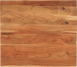 vidaXL - Tafelblad - rechthoekig - 100x80x3,8 - cm - massief - acaciahout