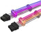 Lian Li Strimer - 8-Pin PCIe RGB Kabel - 30 cm - RGB Zwart