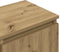 vidaXL - Tv-meubel - 102x30x36 - cm - bewerkt - hout - artisanaal - eikenkleur
