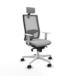 Bureaustoel Piqueras y Crespo 4B026N2 Lichtgrijs
